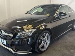Black Used 2018 Mercedes C300 AMG Line Premium Coupe | £14,995 (Good price)