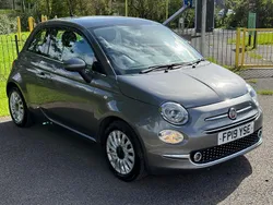 Grey Used 2019 Fiat 500 Lounge Hatchback | £4,990 (Fair price)
