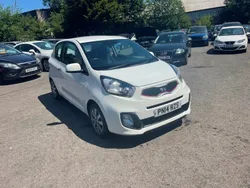 White Used 2014 Kia Picanto 2 Hatchback | £2,495 (Good price)