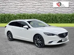 White Used 2015 Mazda 6 Inclusive Estate | £6,595 (Fair price)