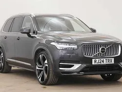 Platinum grey Used 2024 Volvo XC90 Ultimate SUV | £50,995 (Good price)