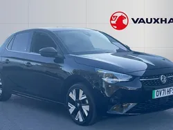 Black Used 2021 Vauxhall Corsa-e Elite Hatchback | £11,499 (A bit pricey)