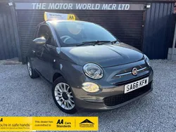 Grey Used 2016 Fiat 500 Pop Star Hatchback | £5,595 (Fair price)