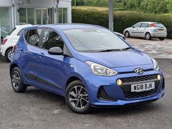 Blue Used 2018 Hyundai i10 GO! Hatchback | £9,595 (Fair price)