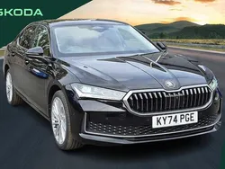 Midnight black metallic Used 2025 Skoda Superb LAURIN & KLEMENT Hatchback | £34,995