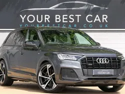 Grey Used 2021 Audi Q7 Black Edition SUV | £38,977 (Good price)