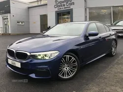 Blue Used 2019 BMW 520 M Sport Sedan | £17,495 (Fair price)