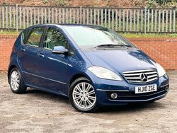 Blue Used 2010 Mercedes A160 Elegance Hatchback | £3,695 (Expensive)