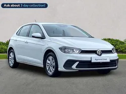 White Used 2022 VW Polo Life Hatchback | £12,450 (Fair price)
