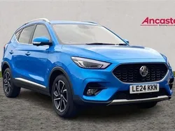 Blue Used 2024 MG ZS Exclusive Sedan | £17,895 (Fair price)
