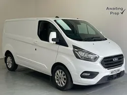 White Used 2021 Ford Transit Custom Limited Van | £14,850 (Fair price)