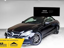 Black Used 2014 Mercedes E350 AMG Cabriolet | £12,799 (Fair price)