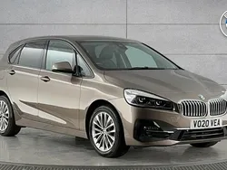 Beige Used 2020 BMW 218 Active Tourer Luxury Line MPV | £16,950 (Fair price)