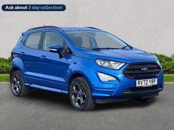 Blue Used 2022 Ford Ecosport ST-Line SUV | £12,666 (Fair price)
