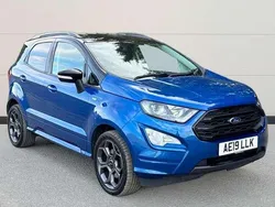 Lightning blue (premium colour) Used 2019 Ford Ecosport ST-Line SUV | £11,843 (Fair price)