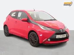 Red Used 2017 Toyota Aygo x-style Hatchback | £7,295 (Fair price)