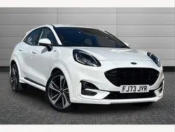 White Used 2023 Ford Puma Gen-E ST-Line X SUV | £18,999 (Fair price)