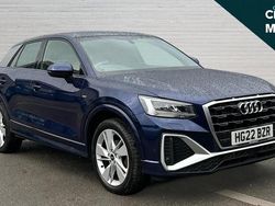 Blue Used 2022 Audi Q2 S-Line SUV | £20,205 (Fair price)