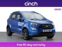 Blue Used 2022 Ford Ecosport ST-Line SUV | £12,499 (Fair price)
