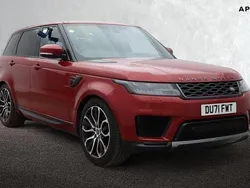 Red Used 2021 Land Rover Range Rover Sport HSE SUV | £36,000 (Fair price)