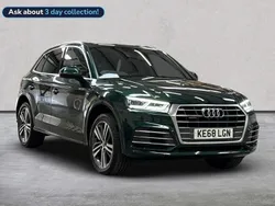 Green Used 2018 Audi Q5 S-Line SUV | £24,630 (Fair price)