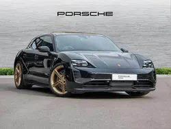 Black Used 2023 Porsche Taycan Sedan | £74,995 (Expensive)