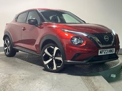 Red Used 2023 Nissan Juke Tekna SUV | £17,498 (Fair price)