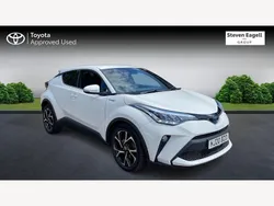 White Used 2020 Toyota C-HR Design SUV | £16,825 (Fair price)