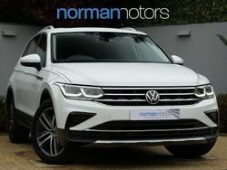 White Used 2021 VW Tiguan Elegance SUV | £23,995 (Fair price)