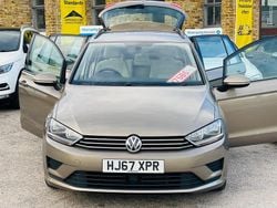 Gold Used 2017 VW Golf Sportsvan SE MPV | £8,595 (Good price)