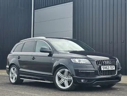 Black Used 2013 Audi Q7 S-line plus SUV | £12,990 (Fair price)