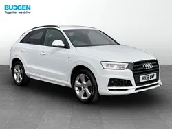 White Used 2018 Audi Q3 S-Line SUV | £13,691 (Super price)