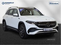 White Used 2022 Mercedes EQB350 AMG Line Premium SUV | £29,995 (A bit pricey)