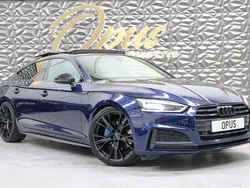 Blue Used 2019 Audi A5 Black Edition Coupe | £21,495 (Expensive)