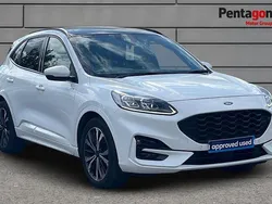 White Used 2023 Ford Kuga ST-Line X SUV | £24,495 (Fair price)