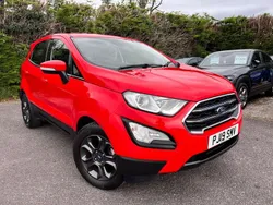 Red Used 2019 Ford Ecosport Zetec SUV | £10,800 (Fair price)
