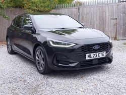 Black Used 2023 Ford Focus ST-Line Hatchback | £17,498 (A bit pricey)