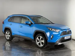 Blue Used 2019 Toyota RAV4 Hybrid SUV | £24,200 (Fair price)