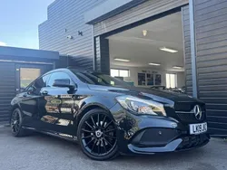 Black Used 2019 Mercedes CLA200 AMG line Sedan | £15,691 (Fair price)