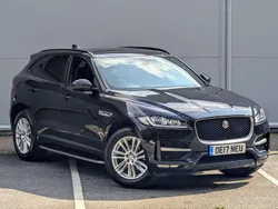 Black Used 2017 Jaguar F-Pace R-Sport SUV | £17,995 (Good price)