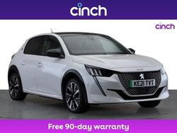 White Used 2021 Peugeot e-208 GTi Hatchback | £13,249 (Fair price)