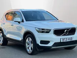 White Used 2021 Volvo XC40 Momentum SUV | £18,590 (Fair price)