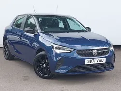 Blue Used 2021 Vauxhall Corsa Hatchback | £10,998 (Fair price)