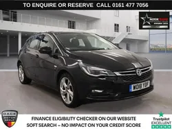 Black Used 2018 Vauxhall Astra SRi Hatchback | £8,640 (Fair price)