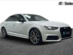White Used 2017 Audi S4 S-Line Sedan | £23,300 (Fair price)