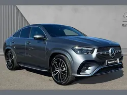 Grey Used 2025 Mercedes GLE450 AMG AMG Line Premium Plus Coupe | £71,980 (A bit pricey)