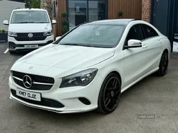 White Used 2017 Mercedes CLA220 Sedan | £14,950 (Fair price)
