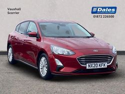 Red Used 2020 Ford Focus Titanium Hatchback | £12,490 (Fair price)