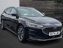 Black Used 2024 Ford Focus Titanium X Estate | £22,290 (Expensive)