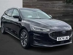 Black Used 2024 Ford Focus Titanium X Estate | £22,190 (Expensive)